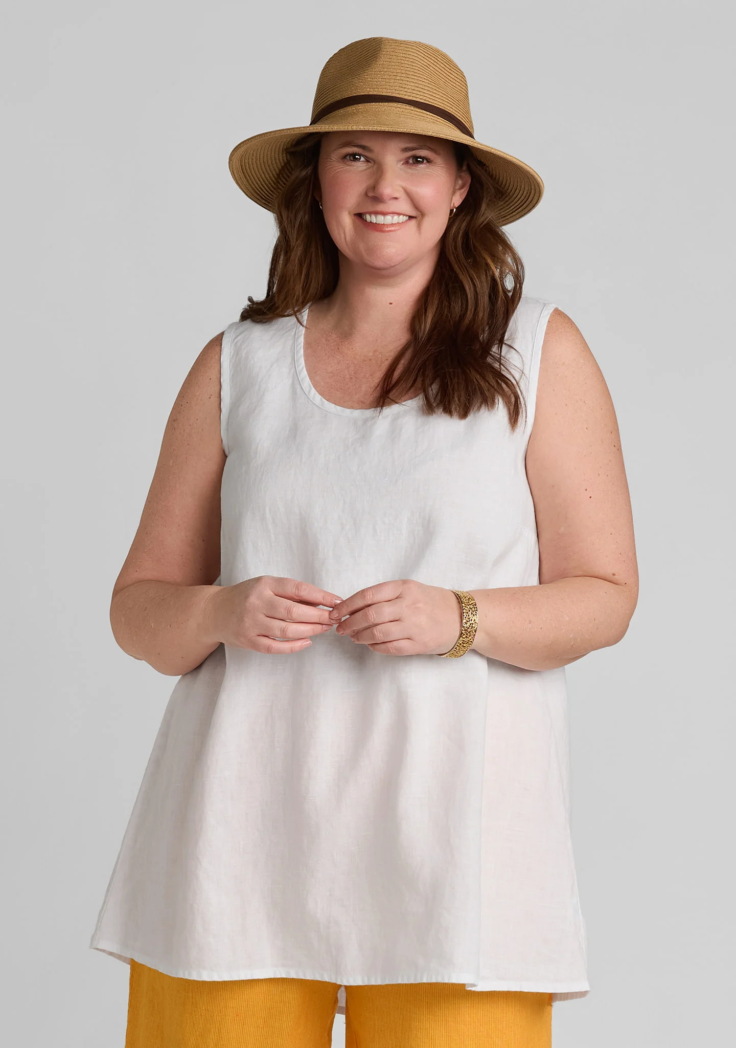 Linen Tank Tops For Women